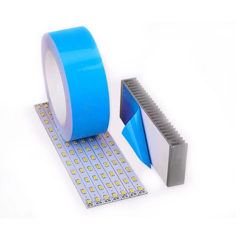 5mm 8mm 10mm 15mm /roll 0.2mm Thick Transfer Tape Double Sided Thermal Conductive Tape for Chip PCB LED Strip Heat Sink