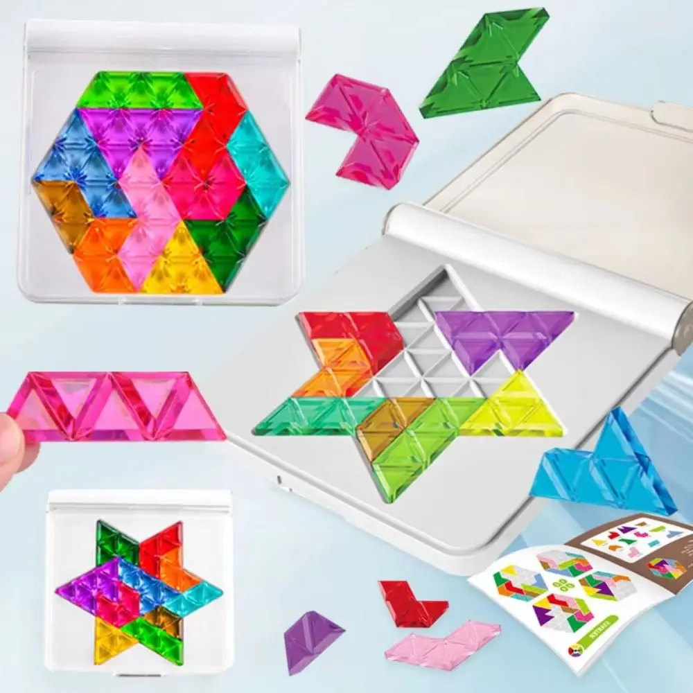 Logisches Denktraining, intelligentes Ausverkaufs-Tangram-Spielzeug, Montessori, mehrere Formen, lustige Tischspiele, Lernen, Bildung
