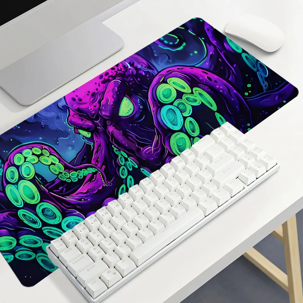 

Artisan Коврик для мыши Большой осьминог Kawaii Коврик для мыши Коврики для мыши Настольные коврики Аниме Девушка Настольный коврик Украшение ПК Игровые аксессуары для ПК