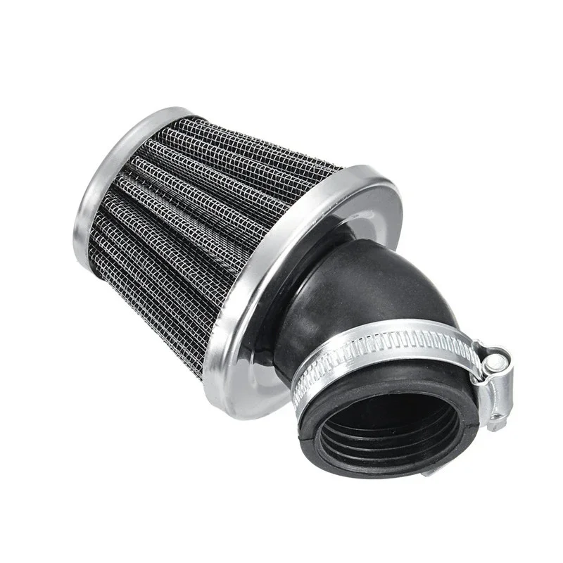 Universal Motorcycle Air Filter 28-48mm Cone Style With 45 Degree Bend Inlet Universal For Motorcycle ATV Pit Dirt Bike Scooter image 3