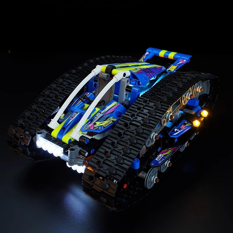 Set di illuminazione a LED senza modello adatto per veicoli di trasformazione controllato da app LEGO Technic 42140 (blocco non incluso)