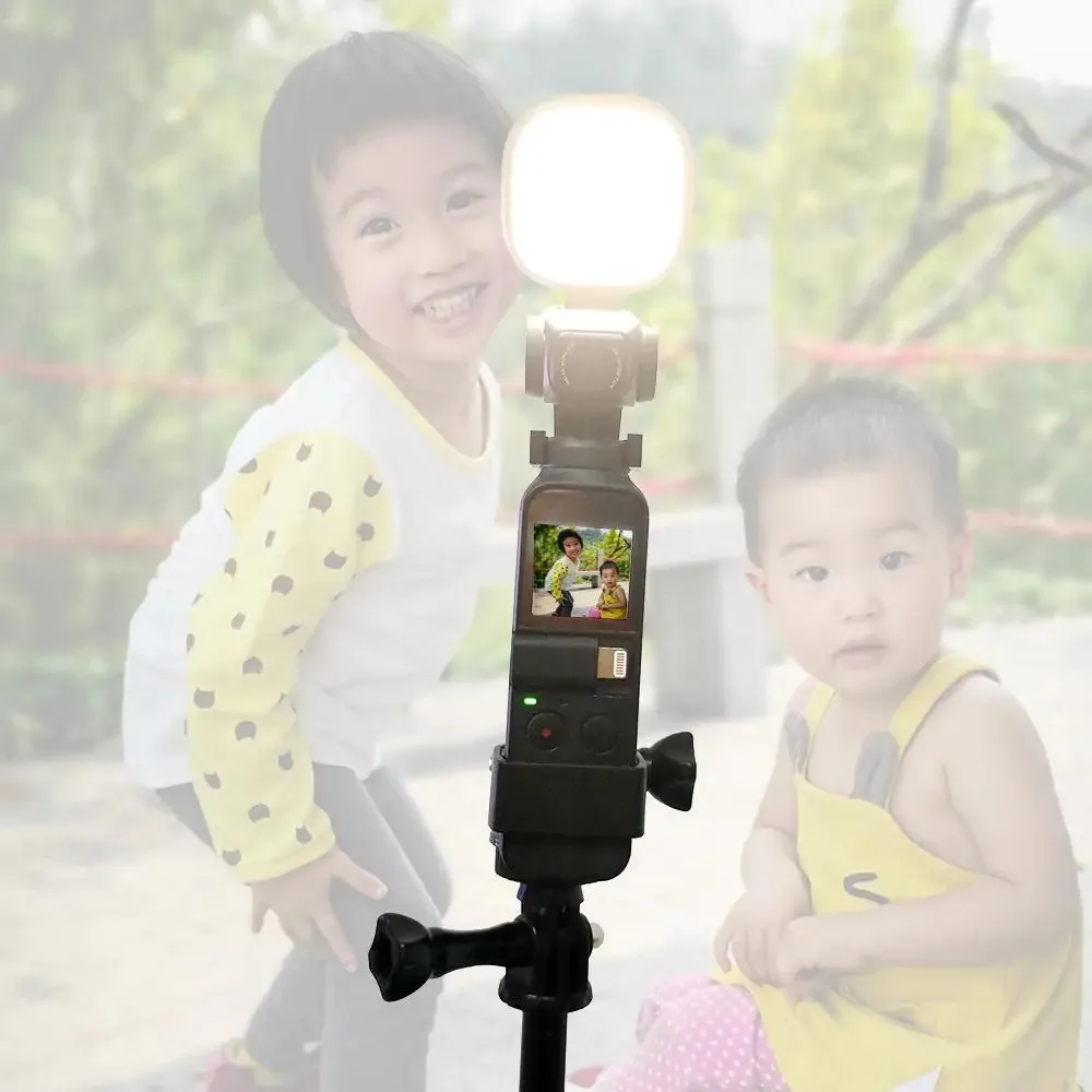 LED Handheld Fill Light Kit para DJI Osmo Pocket 2, Live Stream, Vídeo, Foto, Soft Light, Studio Vlog, Acessórios, Bolso 3