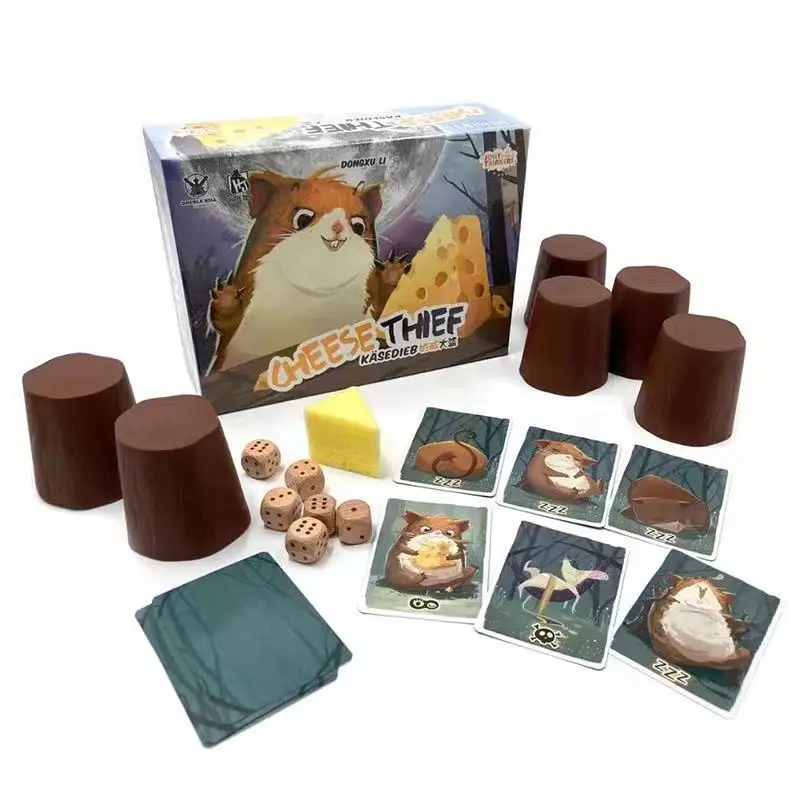 cheese-thief-tabletop-game-identity-guessing-mouth-gun-debate-for-4-8-players-casual-gathering-card-game-diy-brand