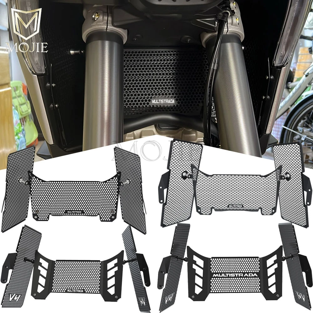 

Motorcycle Radiator Grille Guard Covers For Ducati Multistrada V4 /S/S Sport/Pikes Peak/Rally/RS 2021 2022 2023 2024 2025 2026
