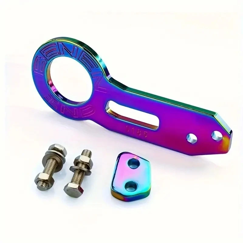 JDM racing BEN car modified rear towing hook aluminum alloy rear towing hook trailer tail hook