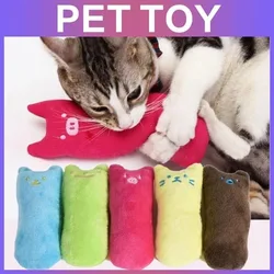 Molar Cat Toy Cute Cat Fun Interactive Plush Toy Pet Chewing Sounding Kitten Claws Thumb Pillow Pet Accessories