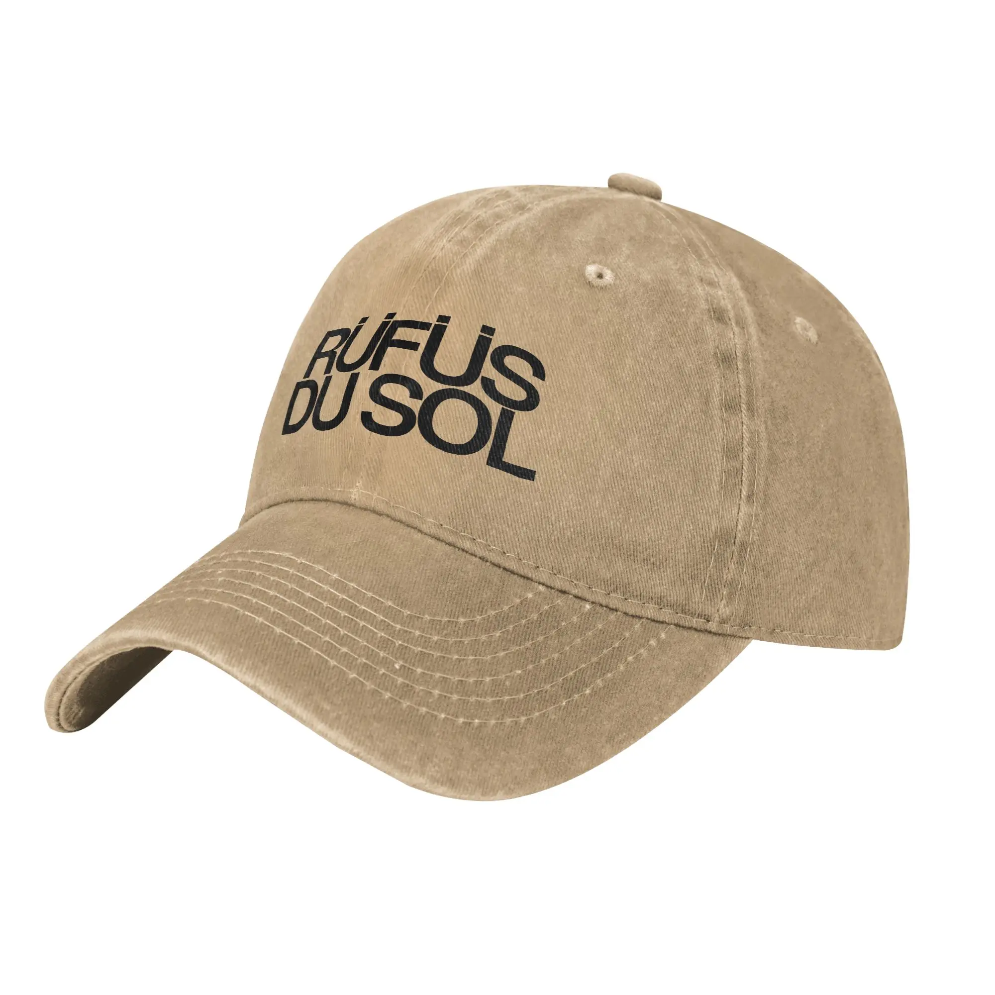 Rufus Du Sol 2026 Concert Print Cap For Unisex Cotton  Trucker Hat Lerisure Headwear Baseball Cap Adjustable