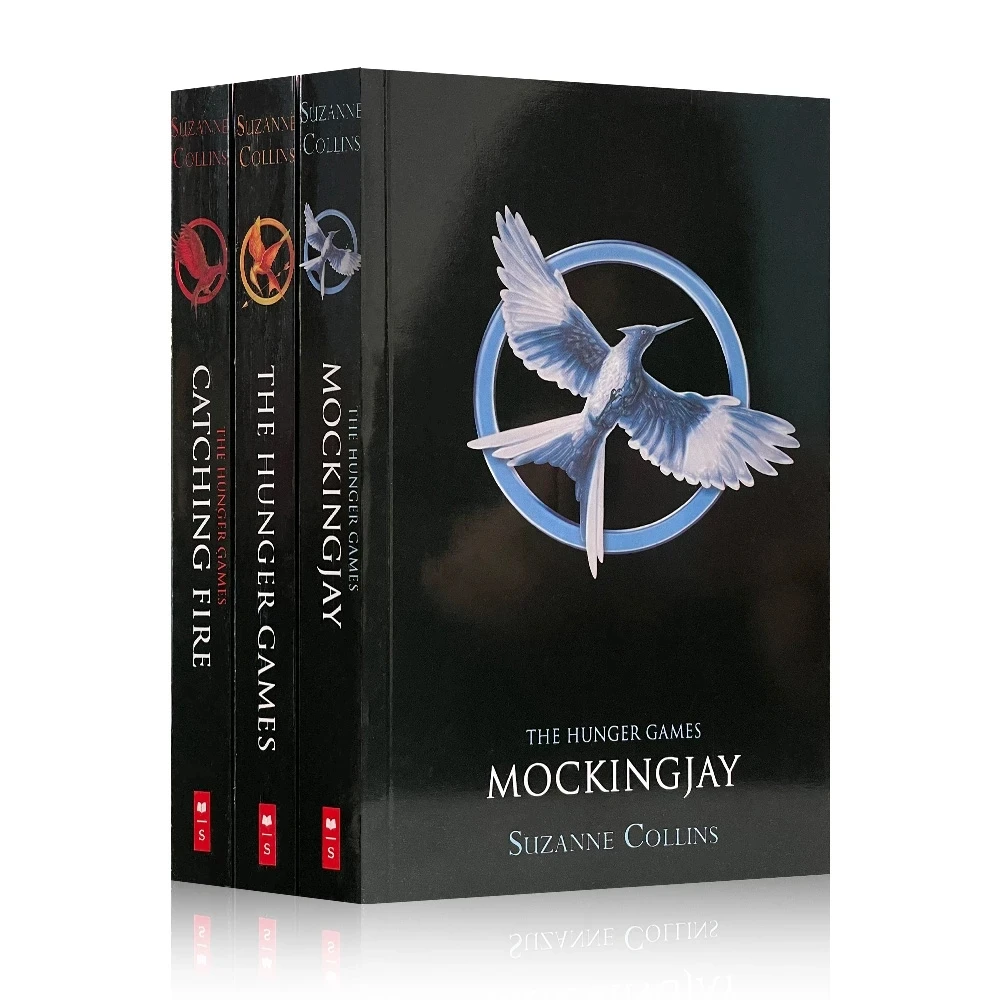 

3 Books/Set The Hunger Games / Catching Fire / Mockingjay In English Original Film Novel Book For Adult