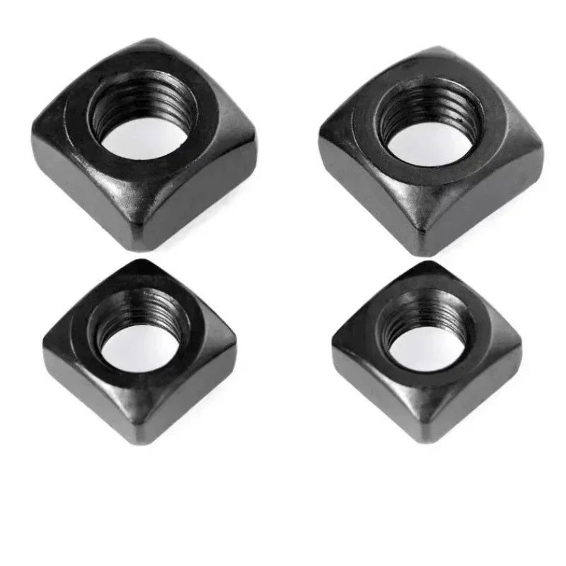 Din557 Black 304 Stainless Steel Square Nuts Gb39 M3-m12