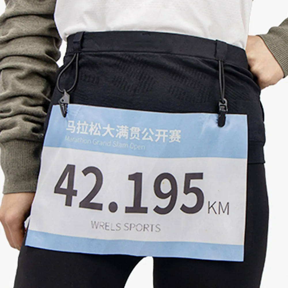 

With Clip Marathon Invisible Waist Bag Slim Running Belt Marathon Running Bag Thin Multi-function Sports Phone Bag Men Women