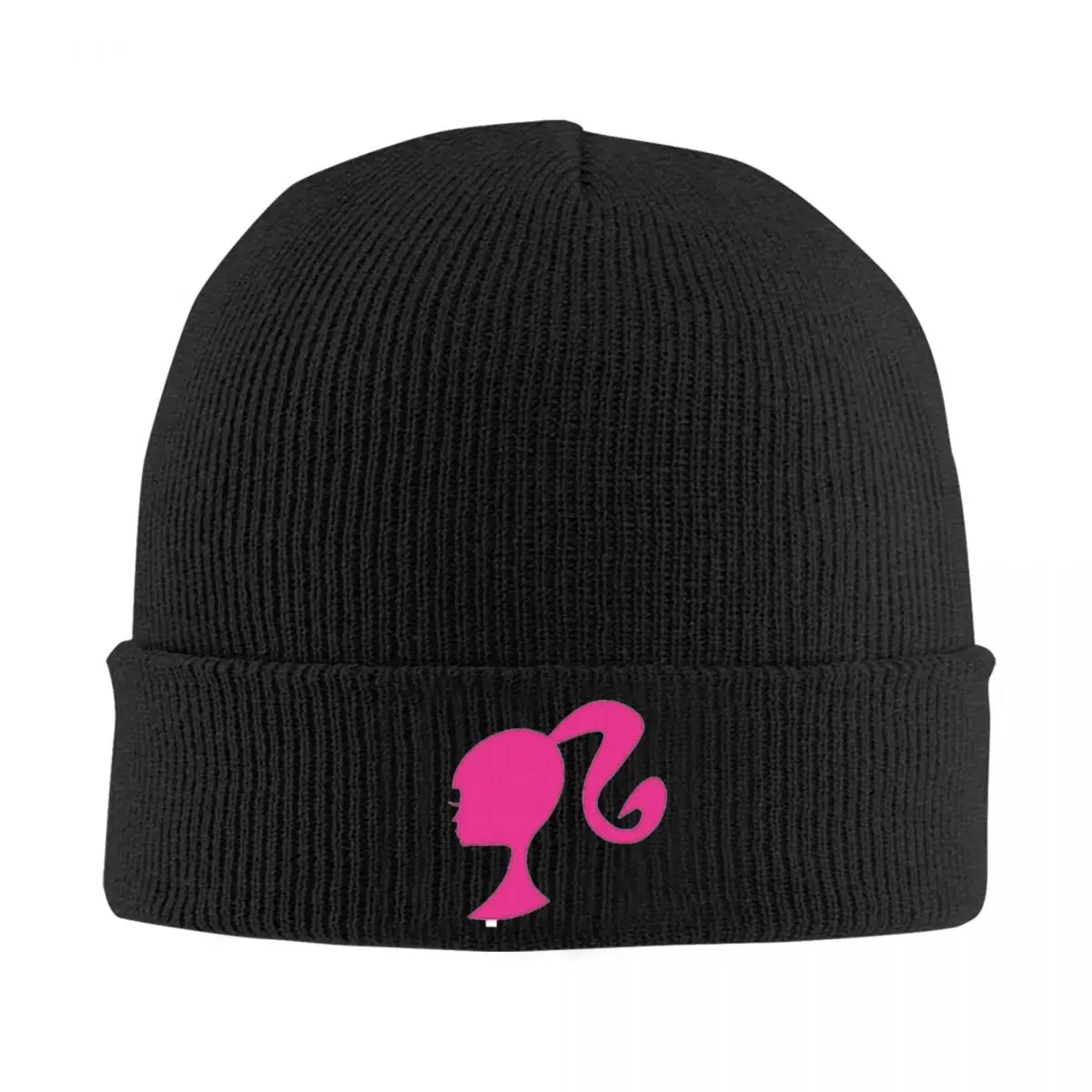 Barbie Beanie Hats LOGO Hip Hop Caps Men Women Kpop Skullies Beanies Spring Printed Elastic Beanie Hat