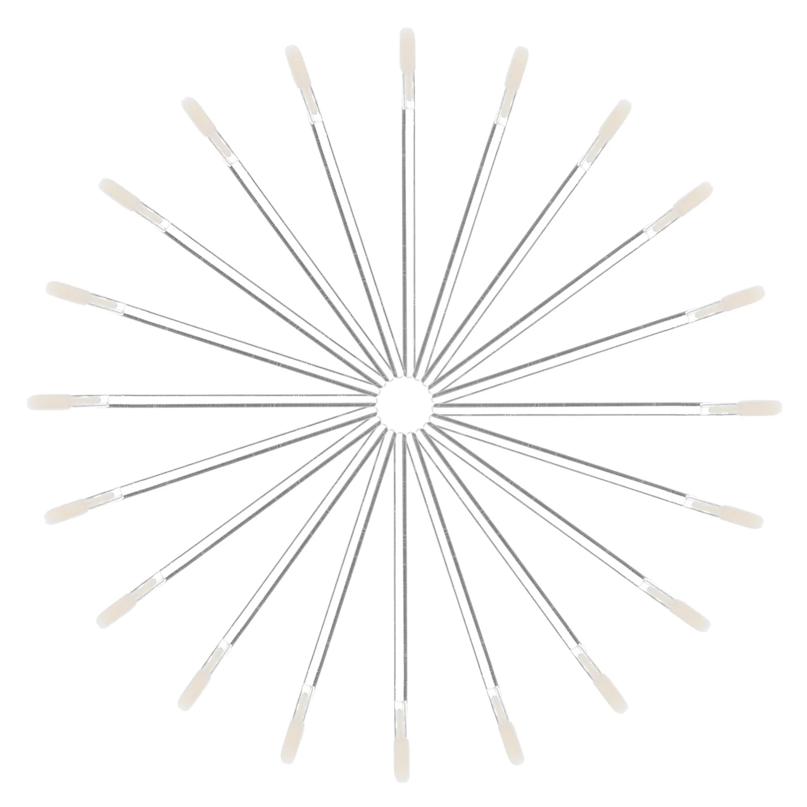 

100 Pcs Disposable Crystal Lip Brushes Soft Material Lipstick Applicator Wands For Hygienic And Comfortable Makeup Application