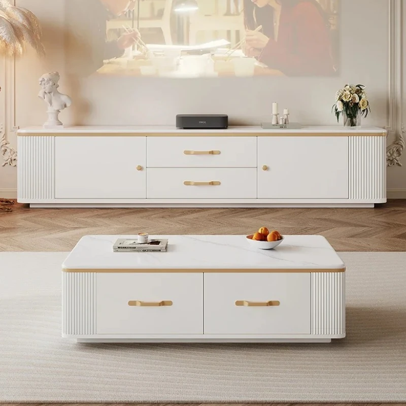 Soporte Para Tv de diseño de madera maciza, mesa de centro, escaparate de lujo, soporte Para Tv Para el hogar, sala de estar, Mueble Para Televisor Universal, muebles Para el hogar