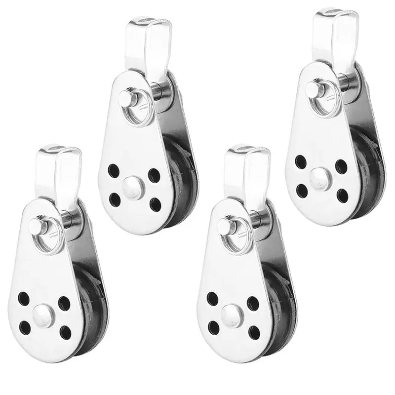 

Каток-ролик B03C-SUS316 для подъема грузов, одинарный, уличный, из нержавеющей стали, усиленный