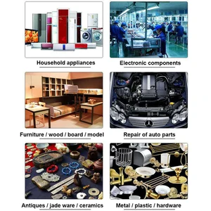 1/2 PCES 15ml 25ml 50ml 110ml B7000 Light Contact Phone Repair Universal Adhesive Plastic Glass DIY Glue with Precision Applicator 6 Main sales rods Glasses Nano - №2