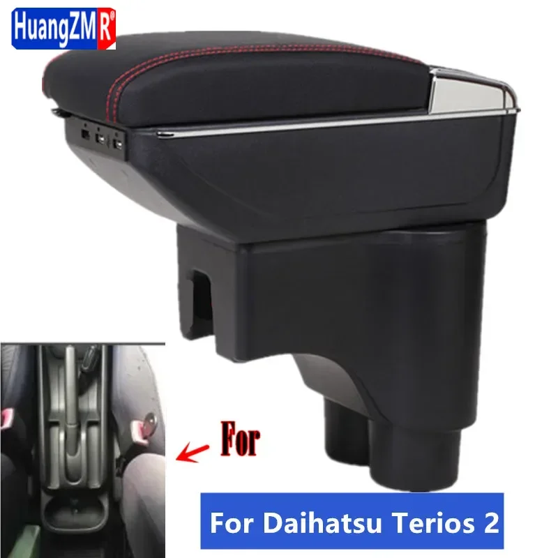 For Daihatsu Terios 2  Armrest Box For Daihatsu Terios 2 Car Armrest Interior Central storage Box Car Accessories Retrofit parts