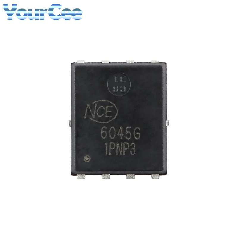 10 قطعة/5 قطعة NCE6045G DFN-8(5x6) NCE6045 6045G N-قناة 60 فولت 45A تعزيز الطاقة MOSFET مجال تأثير الترانزستور رقاقة