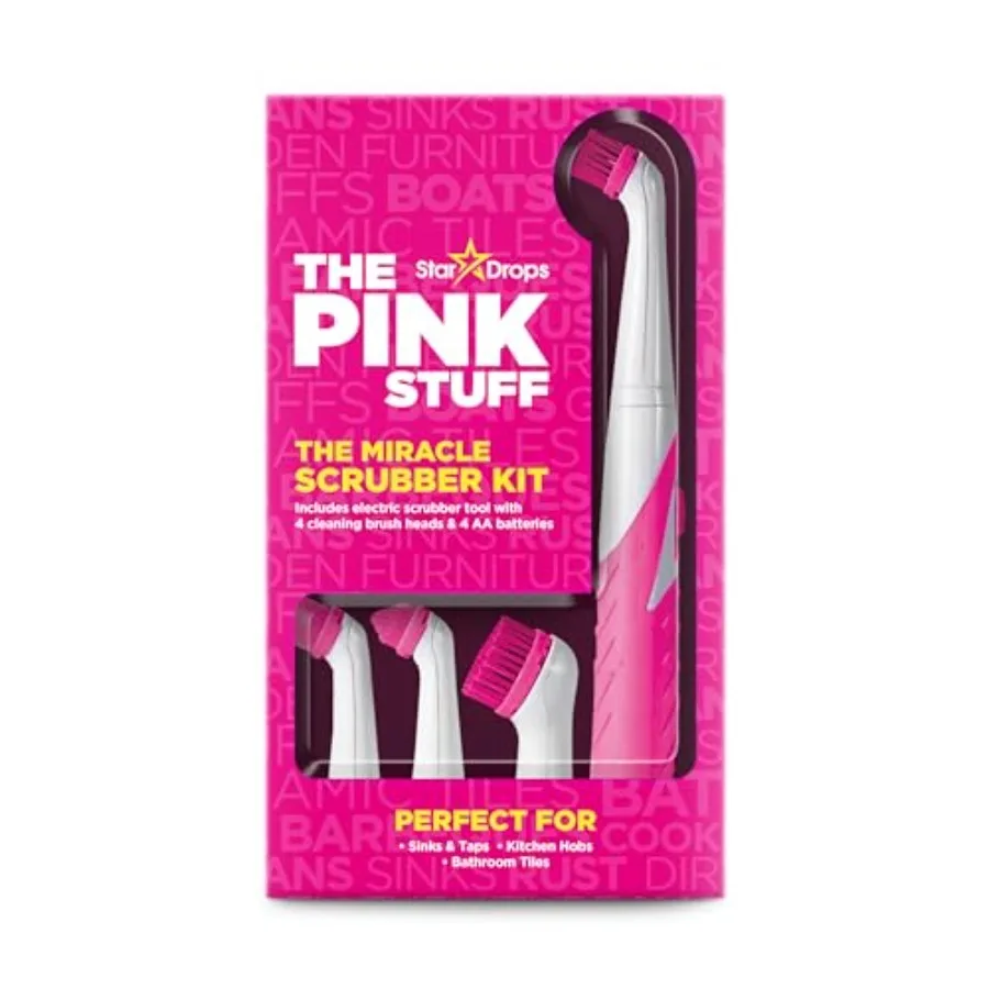 

- - The Miracle Scrubber Kit - 4 Cleaning Brush Heads