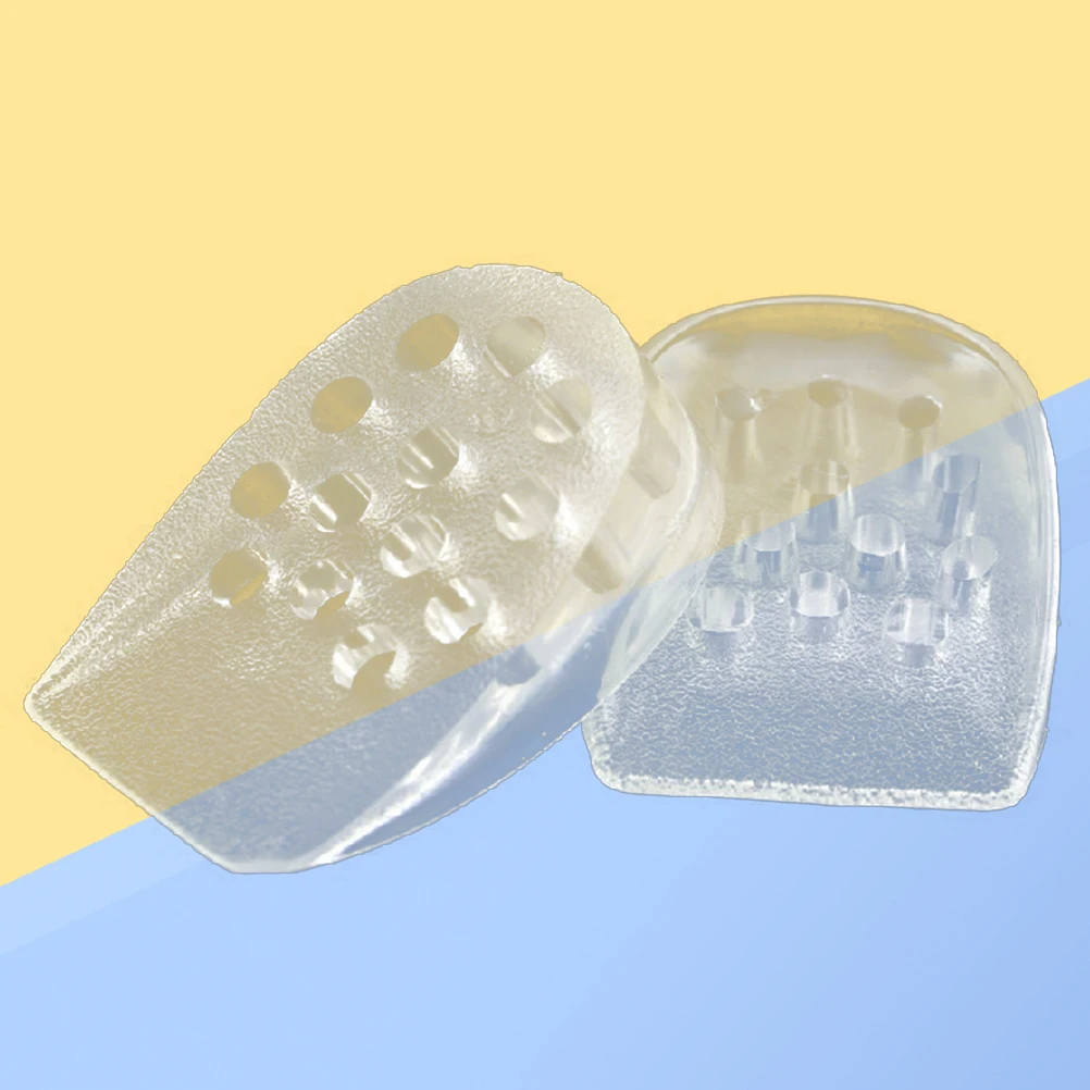 

Clear Heel Inserts Height Increase Insoles Invisible Shoe Lifts Sweat Absorbing Breathable Foot Support Arch Support For