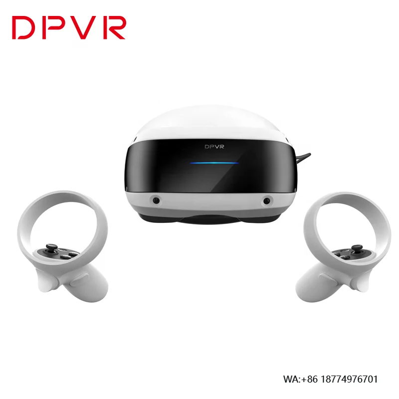 DPVR E4 VR Headsets PC Gaming Virtual Reality Glasses Ar Mr Hardware & Software the Best PCVR for Gaming VR Cinema VR Box