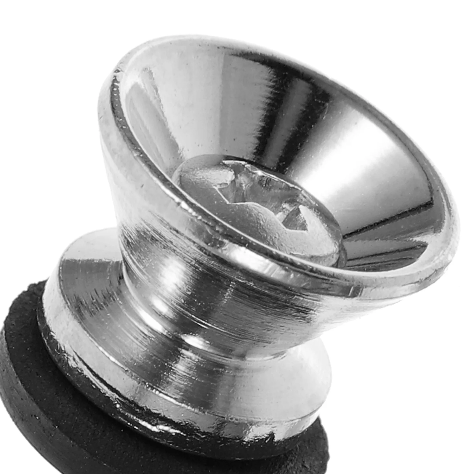 

20Sets Guitar End Pin Tail Pins Metal Strap Buttons Durable Non-Rust Fixing Buckle for Acoustic Electric Bass Guitar Accessories