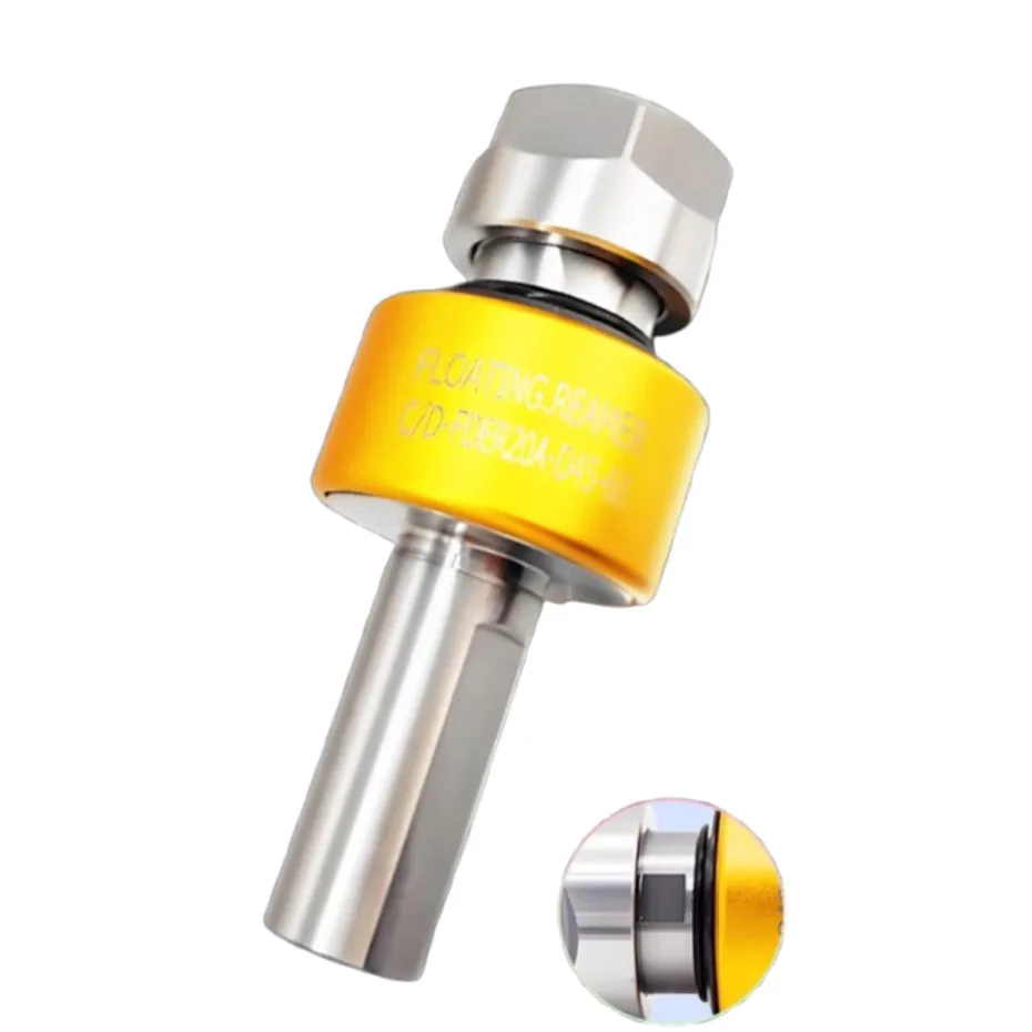 High precision floating reamer handle, 360 ° radial floating handle, automatic centering handle, hinge hole handle