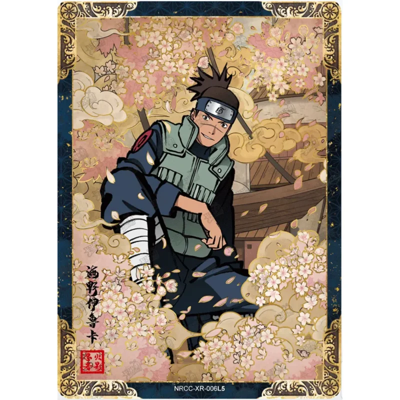 KAYOU Genuine Naruto Latest Ninja Era Special Pack XR 1-6 Uzumaki Naruto Uchiha Sasuke Hatake Kakashi Anime Collection Card Gift