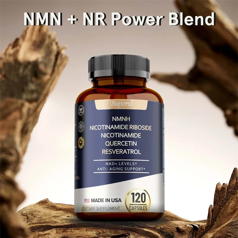 

NMNH Supplements - Improve NAD Levels - Reduces Wrinkles,Skin Health -Energy,Immunity,Focus Support