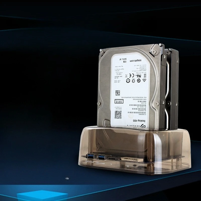 

Двойной автономный дубликатор SATA 3.0, концентратор для чтения карт, многофункциональный концентратор USB3.0 для док-станции последовательного жесткого диска