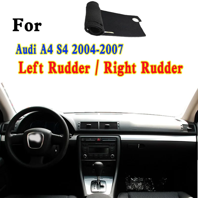 

For Audi A4 S4 RS4 B6 B7 8EC 2004-2008 Car Dashboard Mat Accsesories Anti-reflective Anti-slip Anti-dirty Pad Instrument Panel