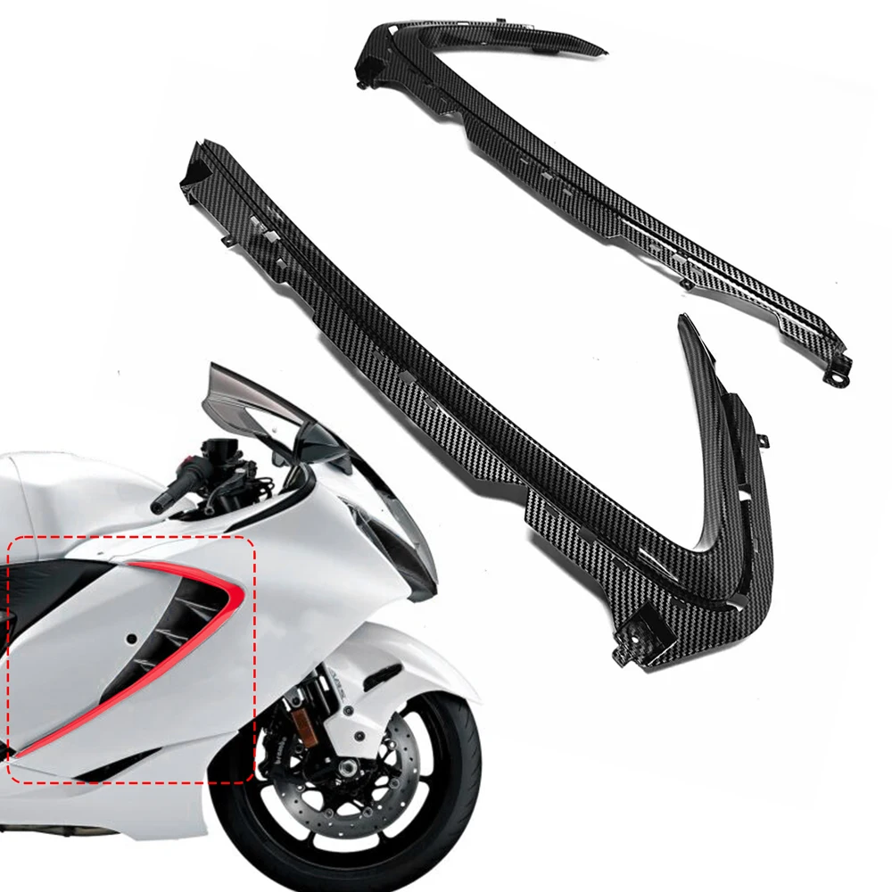 

Carbon Fiber Pattern Side Frame Vant Grille Cowling Cover Fairing for Suzuki Hayabusa Gsx 1300 R Gsx1300r 2021 - 24