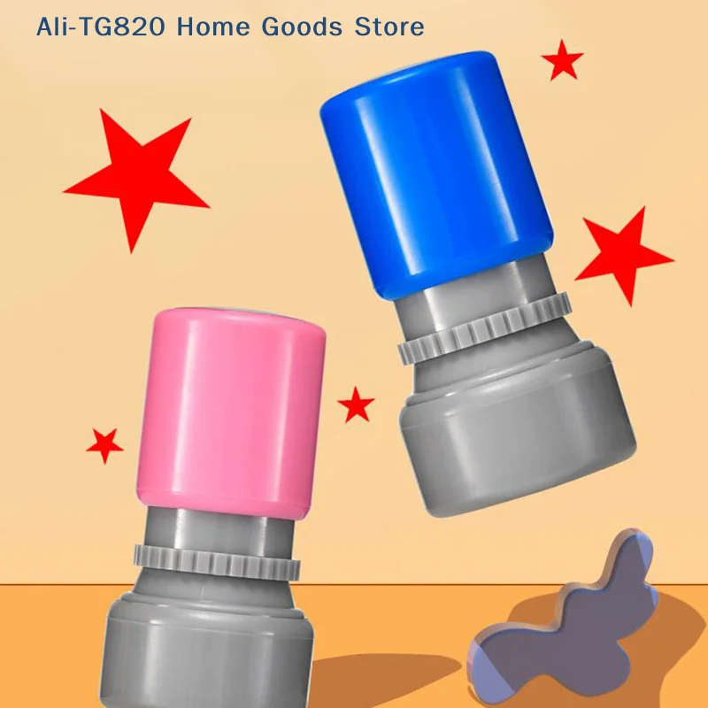 [TG820]School Teachers Family Use Red Five-pointed Star Stamp Encourage Children Teaching Award Stamp Automatic Ink view 4