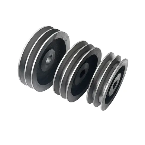 A Type Double Slot Pulley Dia 110mm-200mm V-Belt Pulley Material Cast Iron Power Tool Accessories
