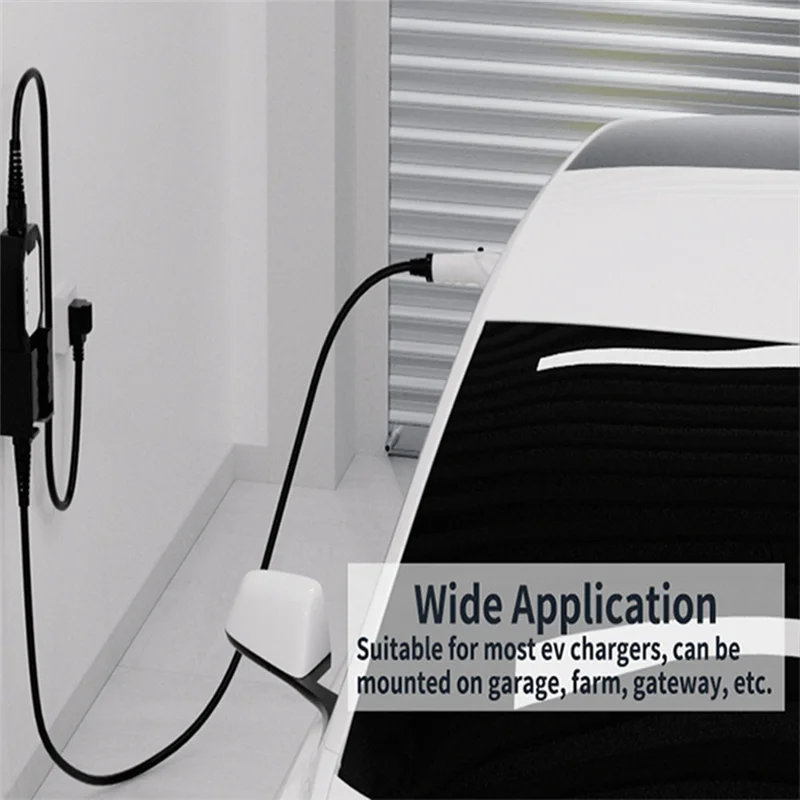 AY03-1 مجموعة حامل شاحن EV، حامل كابل شاحن السيارة الكهربائية، حامل صندوق الشحن، موصل السيارة الكهربائية المثبت على الحائط