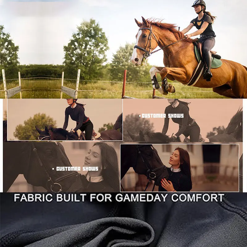 Hot selling outdoor riding riding pantsfor men and women, fullseat silicone high elasticity riding pants, riding equipmentpants