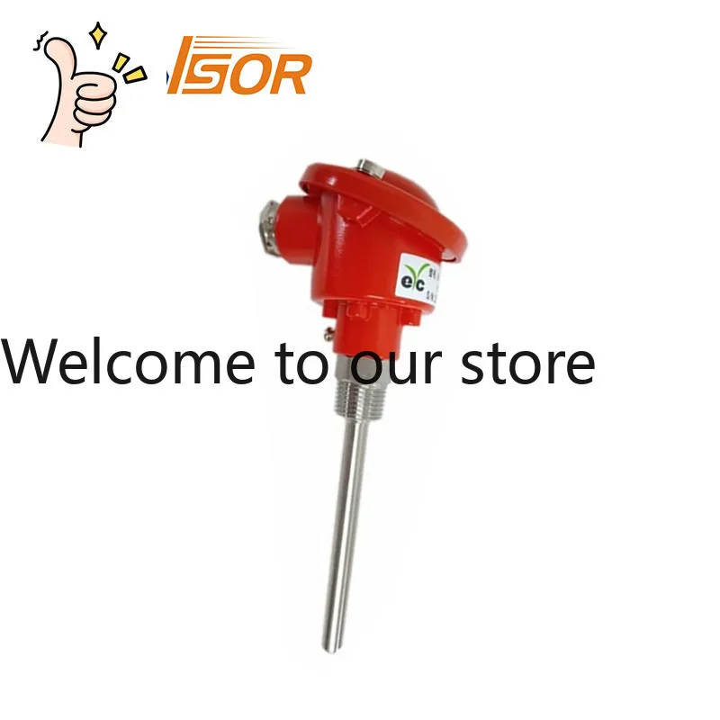 Taiwan EYC Temperature Sensor Double Group 1/2 Thread Pipe Diameter 9.5, 100MM Long Material 304 Can Be Ordered