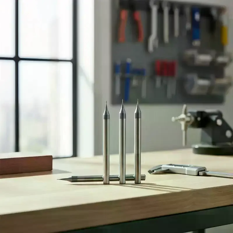 

1 шт., микрокарбидная плоская концевая фреза, 4 мм, хвостовик, фреза, гравировальная фреза с ЧПУ, 0,2-0,9 мм, режущие инструменты с металлическим хвостовиком