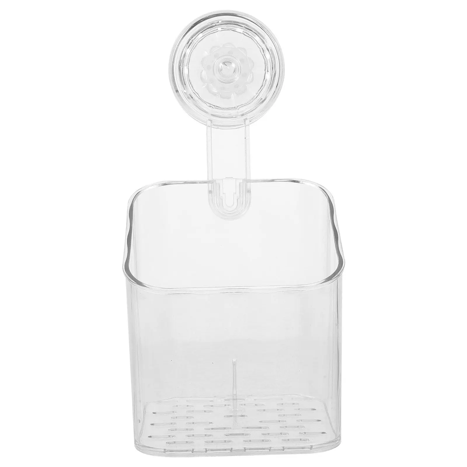 Suction Cup Wall Mounted Storage Holder Bathroom Shower Shelf Size S Non Drilling Bathroom Organizer Adhesive Rack Toothbrush