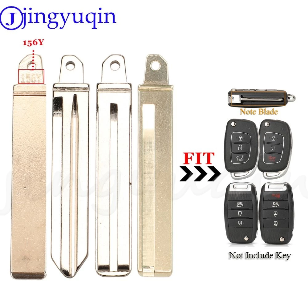 

jingyuqin Original #156Y Replacement Smart Remote Folding Flip Car Key Blade For Hyundai Verna For Kia K5 S522 K3