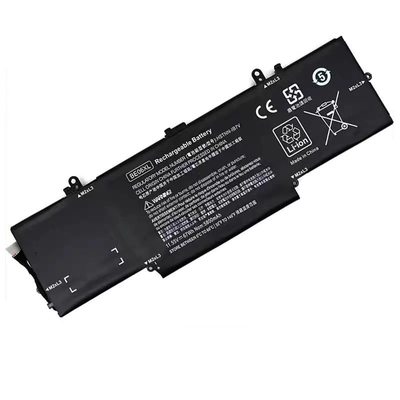 

11.55V 67Wh BE06XL Laptop Battery for HP Elitebook Folio 1040 G4 918045-1C1 918045-171 918180-855 HSN-Q02C HSTNN-DB7Y HSTNN-IB7V