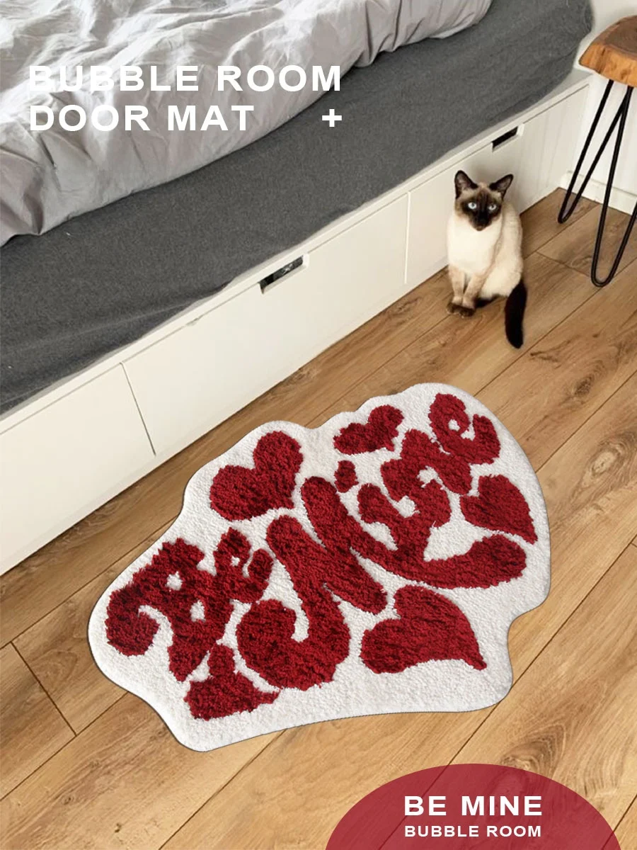 

Американский ретро-коврик-капсула с буквами, впитывающий воду, нескользящий, для туалета и дома, предотвращающий падения