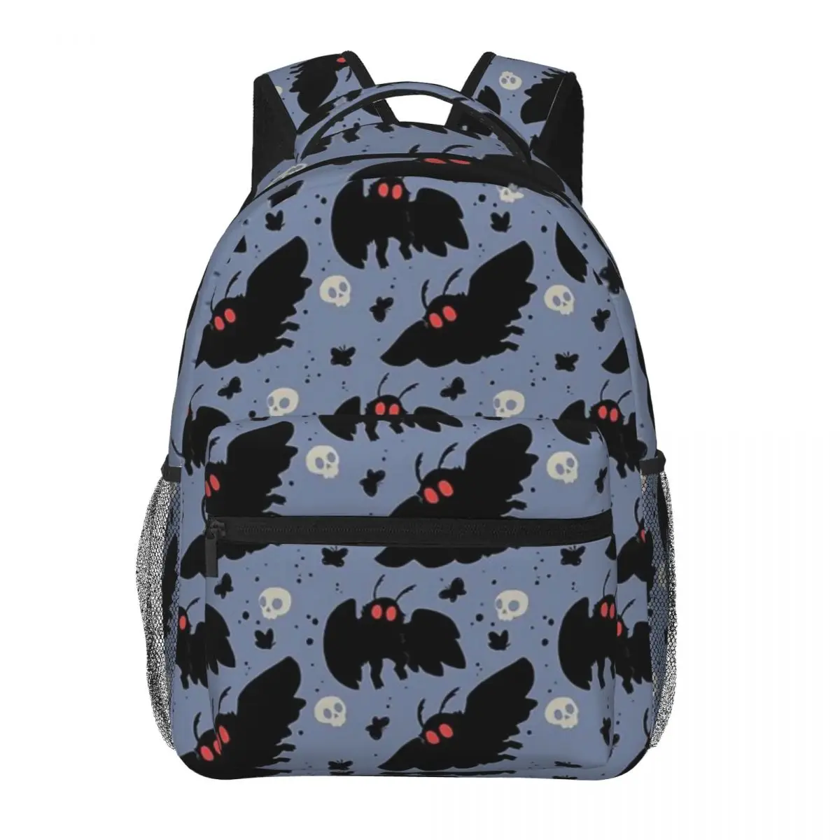 Mothman-Sacs à dos bleu lumière du jour pour garçons et filles, cartable décontracté pour enfants, sacs d'école, sac à dos pour ordinateur portable, sac initié, grande capacité