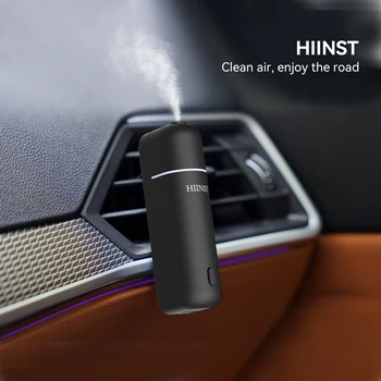 HIINST Mini Draadloze Auto Geurverspreider Geur Machine Waterloze Geur Olie Geur Auto Luchtverfrisser Parfum Diffuser Vent Clip
