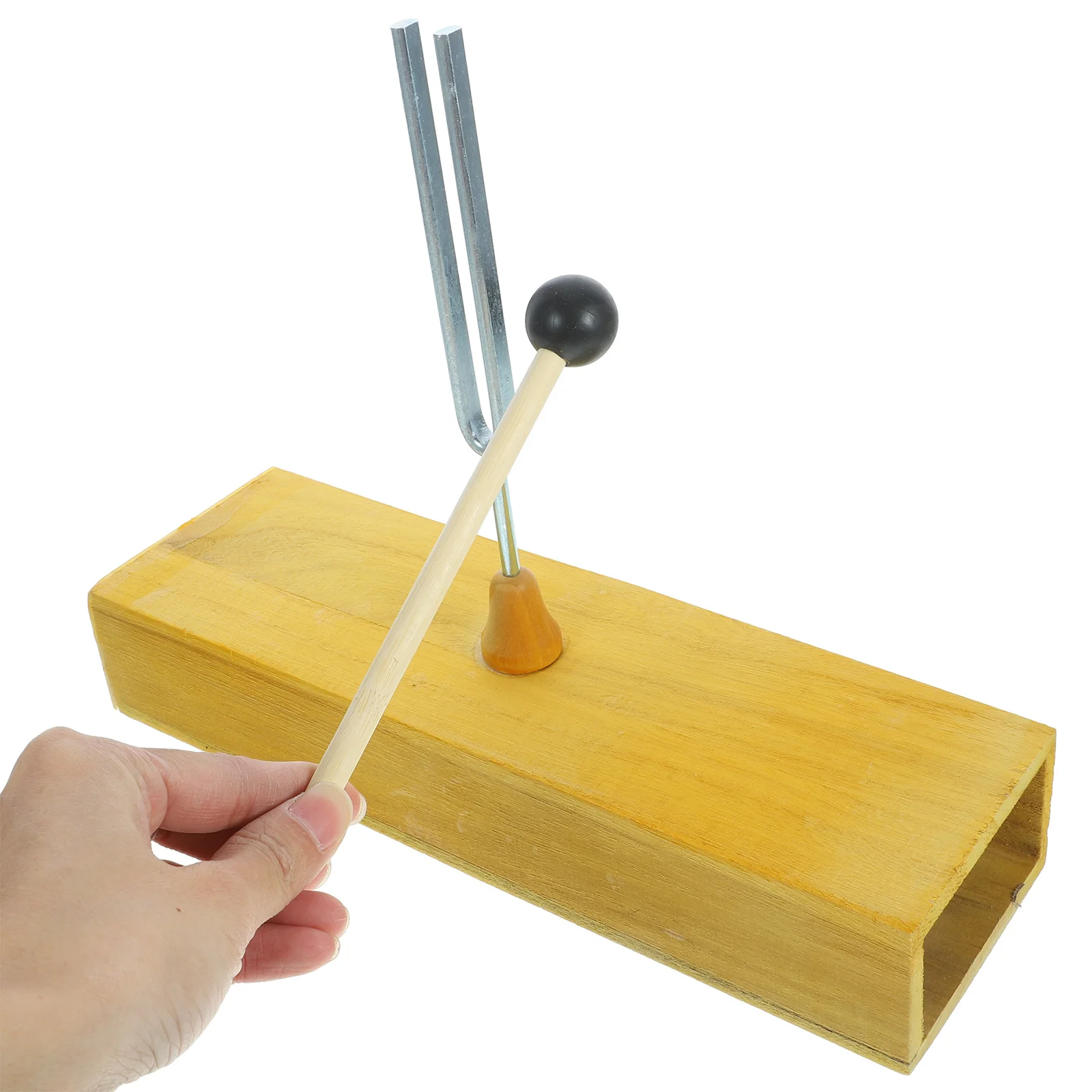 

1Pcs 256 Hz Tuning Fork Resonance Box Kit for Teaching Sound Waves Experiments Instrument Tuning