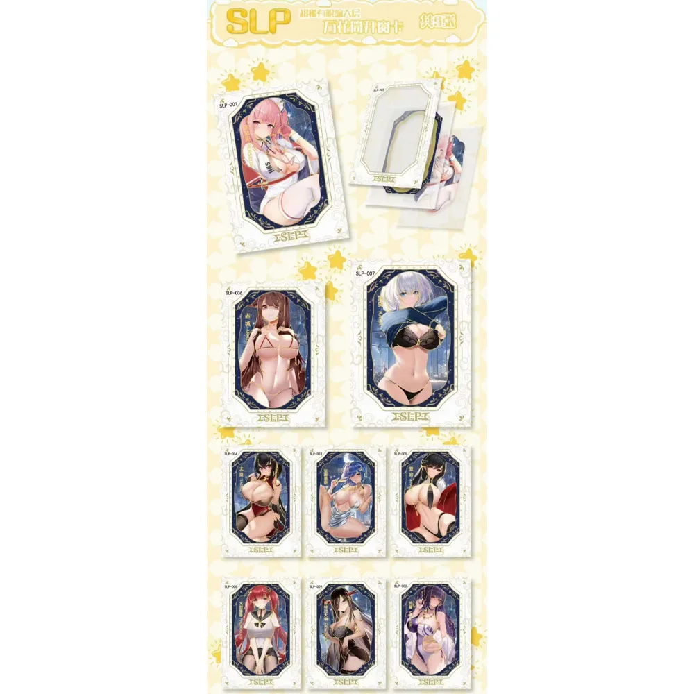 Cartes de collection Goddess Story, Azur Lane, SGR SLP, Anime Girls Party Swimsuit, Bikini Feast, Booster Box, Doujin Toys, Vente en gros