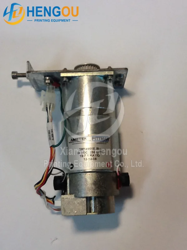 GM14901E299 Motor For Kodak CTP Magnus 800 Q800 Printing Parts Retreat Plate Rubber Covered Roller Motor 24VDC 256CPR Original