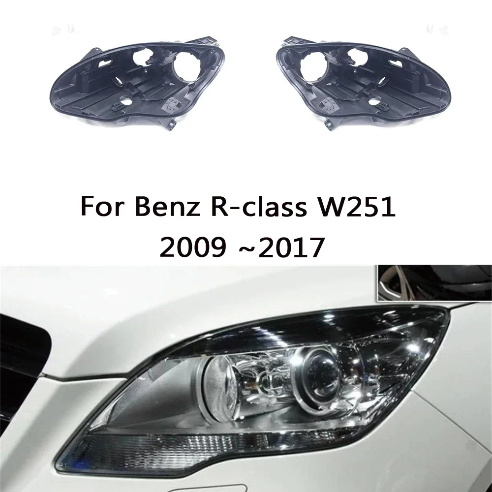 

HTTCY Основание фары для Benz R-Class W251 2009-2017 Фара дома автомобиля Задняя база Передняя авто Фара Дом Фара Shell