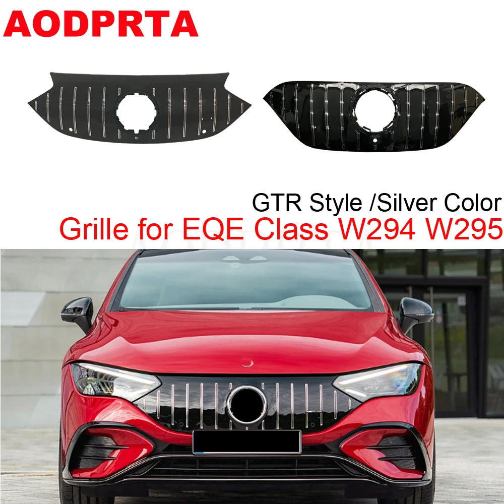 GTR Style Panamericana Front Grille for Mercedes EQE Class W295 W294 SUV 2023+ EQE350 EQE300