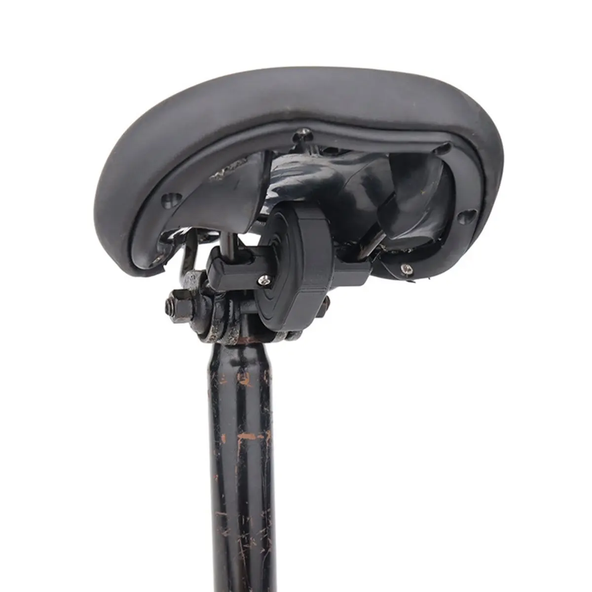 AAAE For Tag Mounting Bracket Under Bike Seat Adjustable Type to Prevent Loss and Theft Protective Shell Case