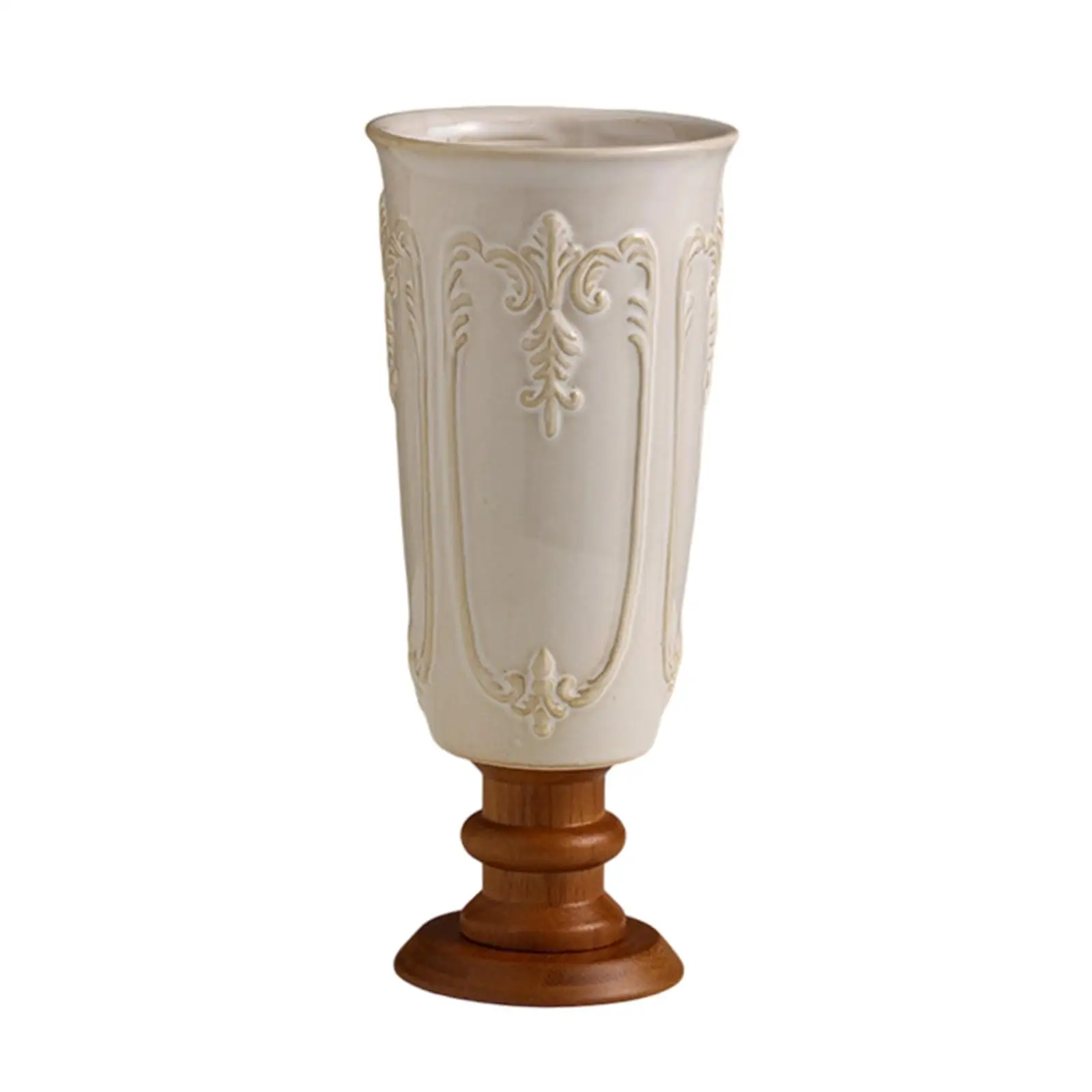 Ceramic Porcelain Flower Vase Modern Farmhouse Bottle Shape Decorative Collectible for Bedroom Wedding Gift